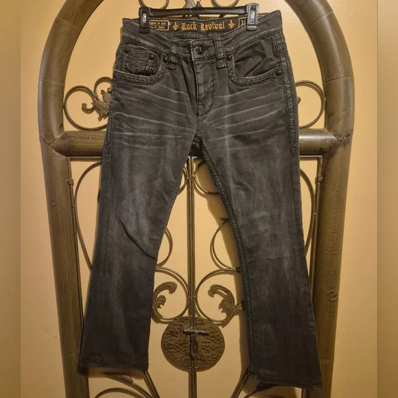 Rock Revival Ben Straight Jeans 31 - Picture 3 of 11